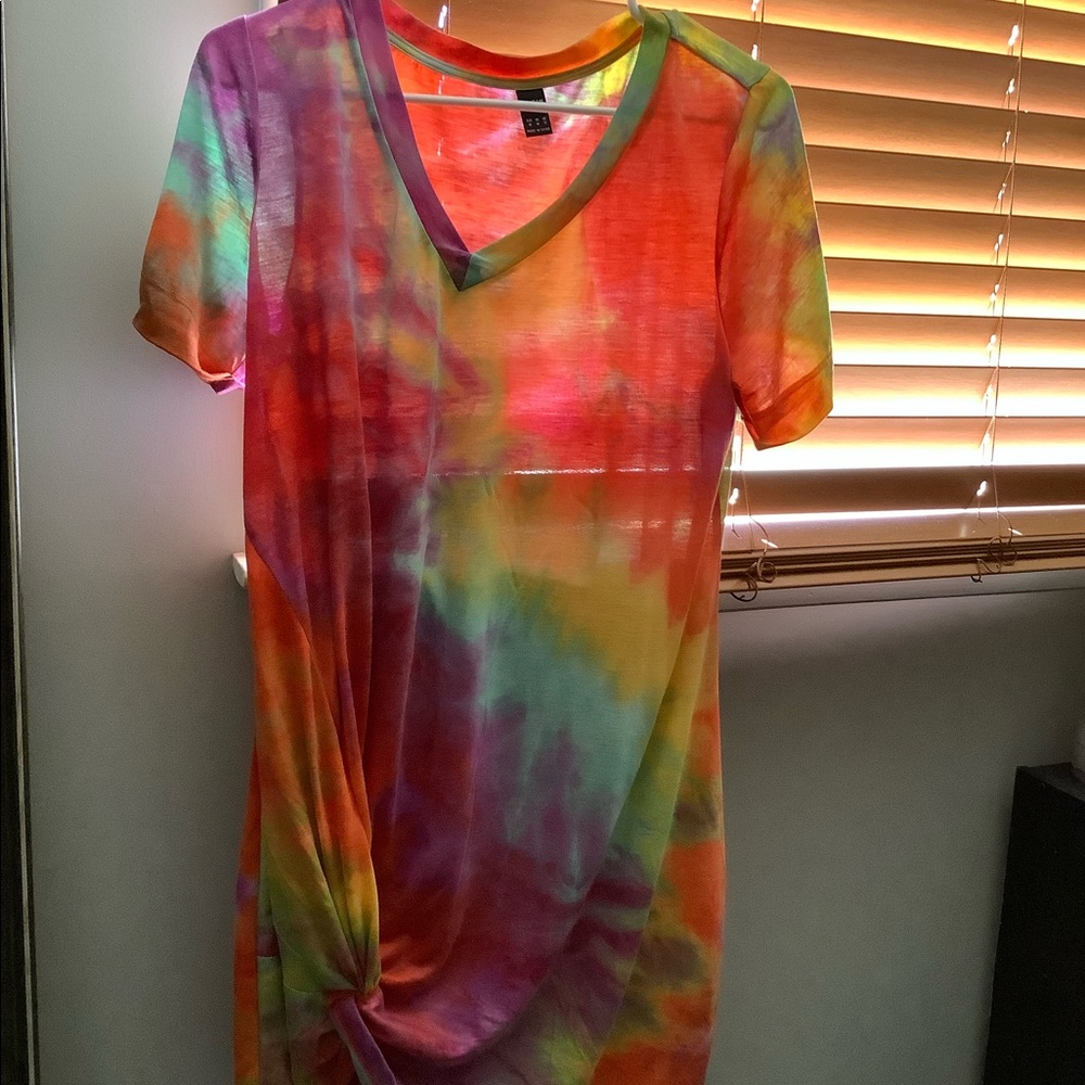 Tie dye dress